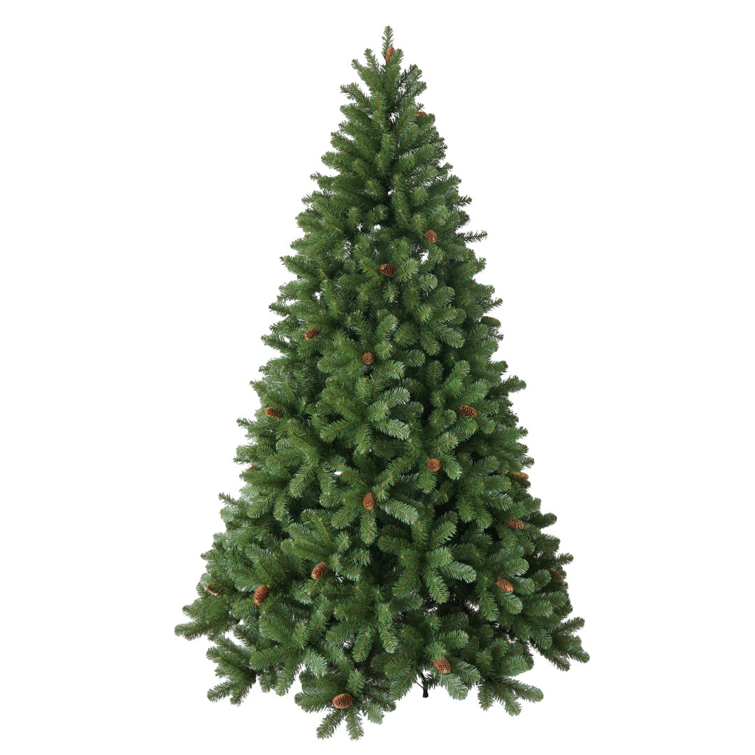 6ft Linwood Fir Tree Cones
