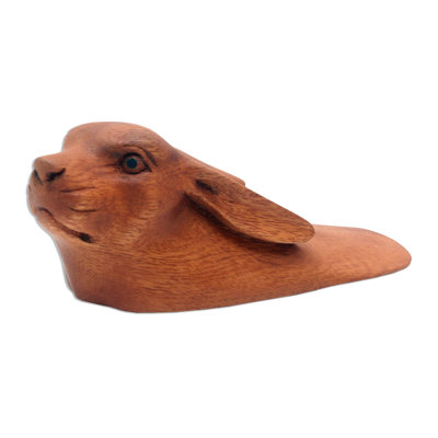 Butoir de sol en bois Janeese