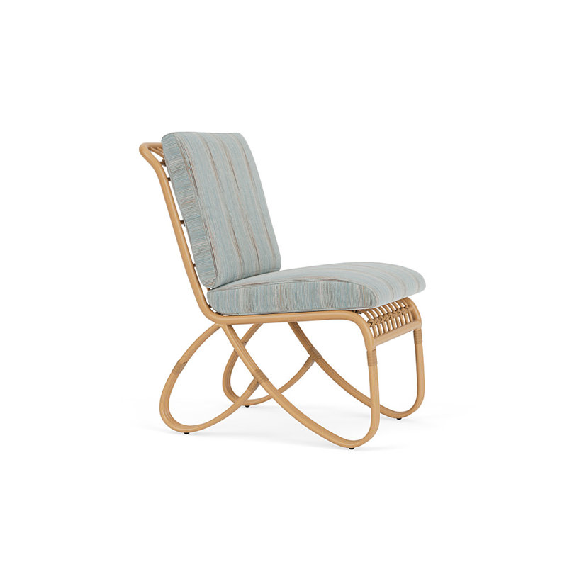 Riviera Outdoor Dining Side Chair, Colorwave Mist
