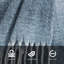 Jeté en faux mohair bleu Kenneth Cole-118699066