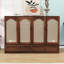Queen 1 Drawer Wood Murphy Bed with Charging Station-483712802