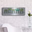 «Galvanized Pot Succulents II» par Cindy Jacobs, art mural en métal, 36 po x 12 po-1383996618