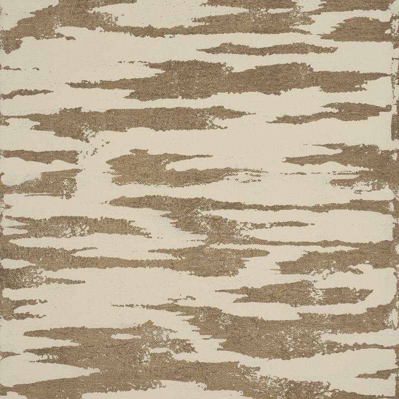 Schumacher x Celerie Kemble Plastered Manuscript Wallpaper, Birch
