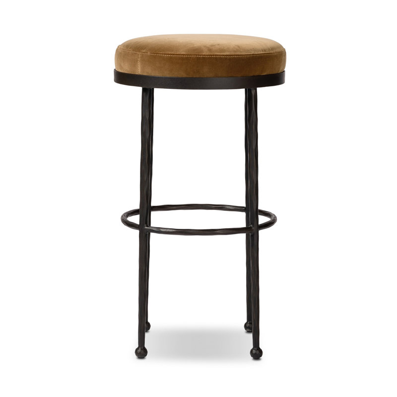 Corinne Stool-Ivan Stone, Bar Stool (31.25" Seat Height), Surrey Ochre