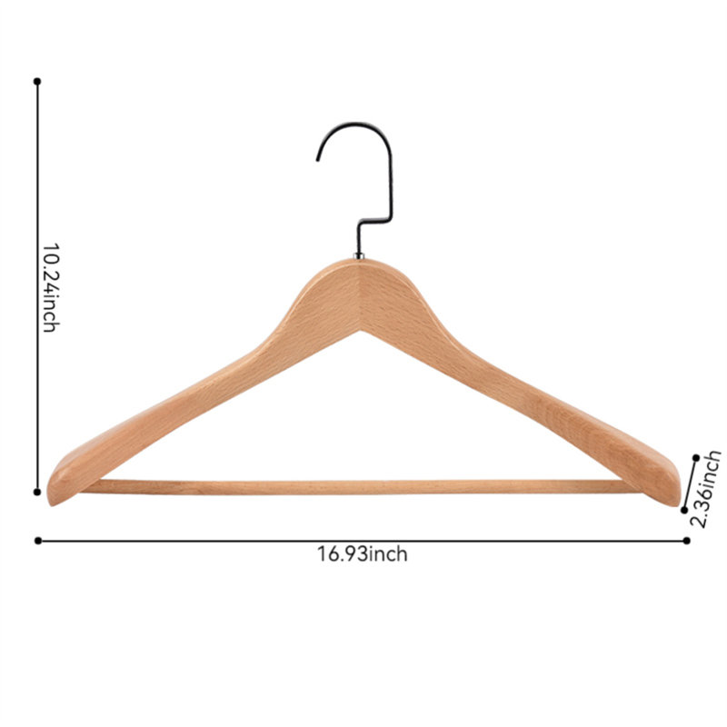 Cintre en bois massif Gentleman’S Curve, 20