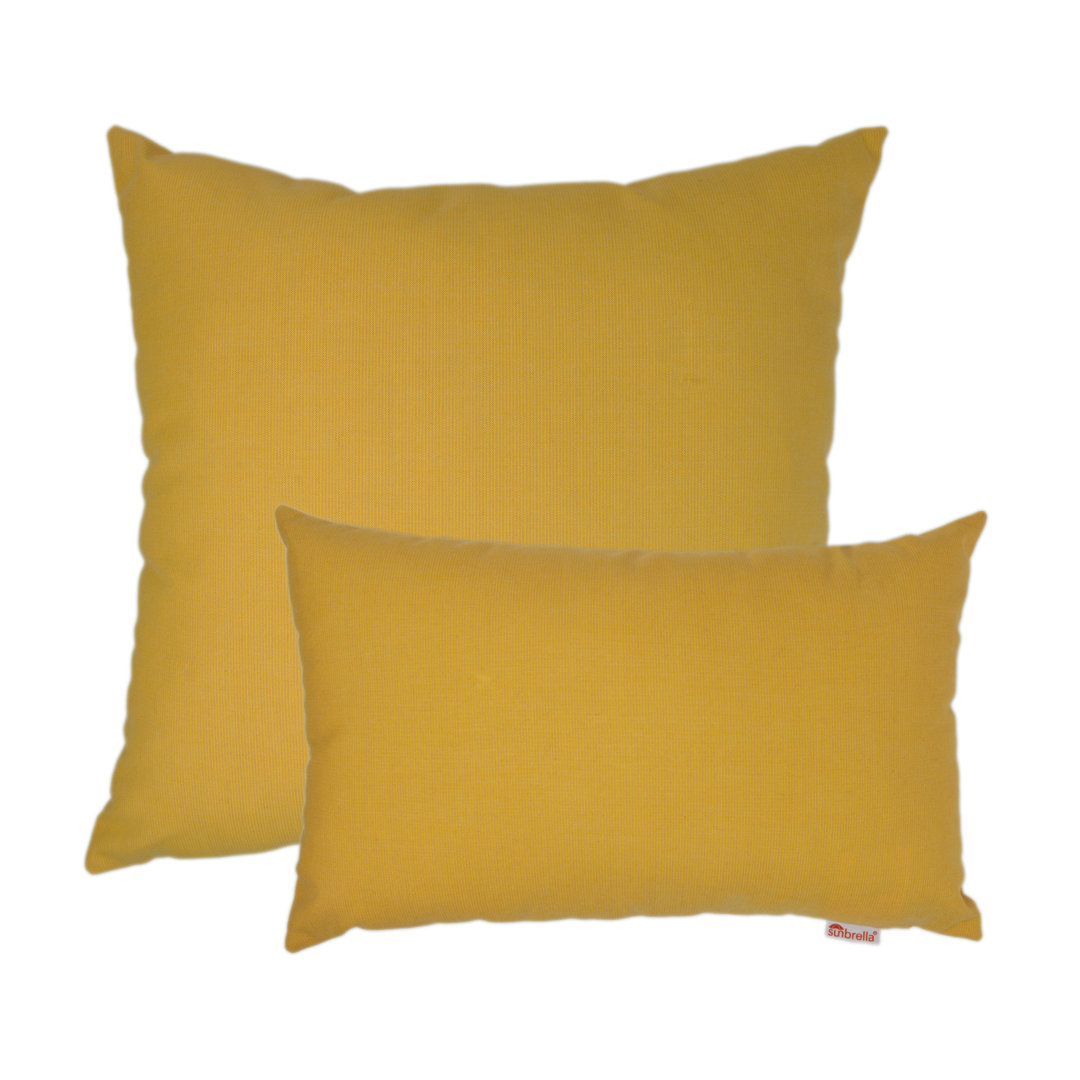  Sunbrella Indoor / Outdoor 2 Piece Pillow Set Olivia Quido 