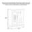 31.50" Green Rectangular Solid Wood Wine Racks