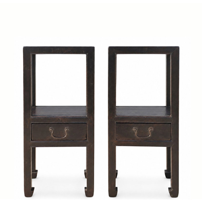 1 - Drawer Solid Wood Nightstand