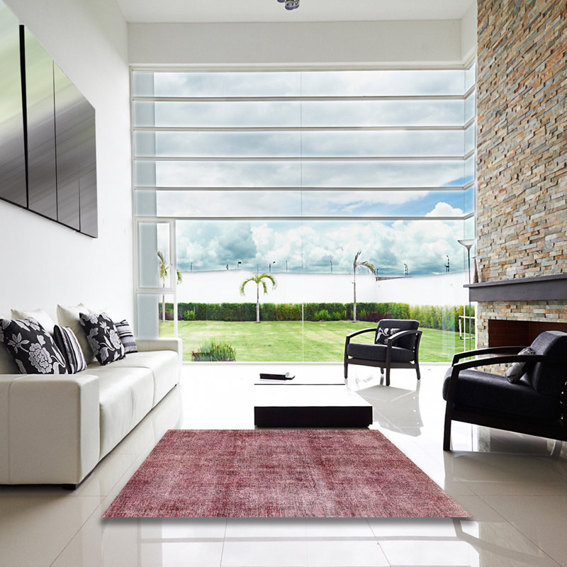 Tapis abstrait 1273, Carré 8 pi
