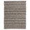 Camille Black Ivory Hand-Woven Geometric Jute Rug