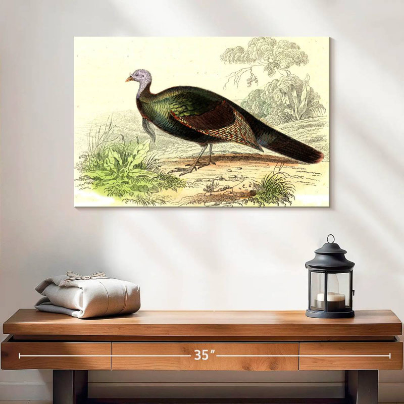 Brampt Wild Turkey, 16" H x 24" W