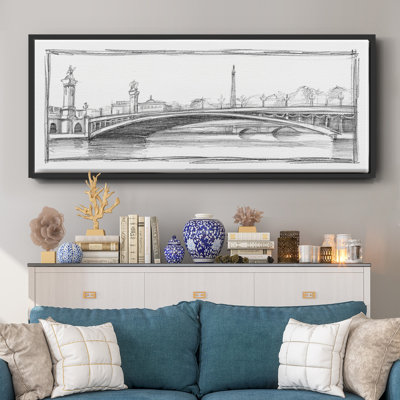 Pont Alexandre III - toile encadrée
