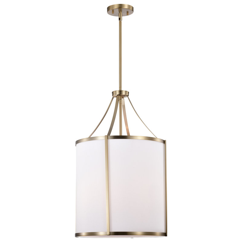 Luminaire suspendu 3 lumières Maliyka, Bronze brillant