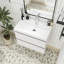 Meuble-lavabo simple avec plateau Gombach-186556009