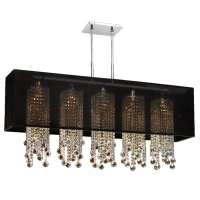Salerna 5 - Light Kitchen Island Pendant