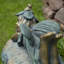 Statue de jardin fée en magnésium