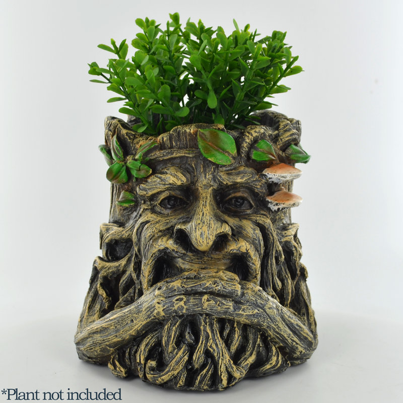 Hico Tree Ent Resin Statue Planter