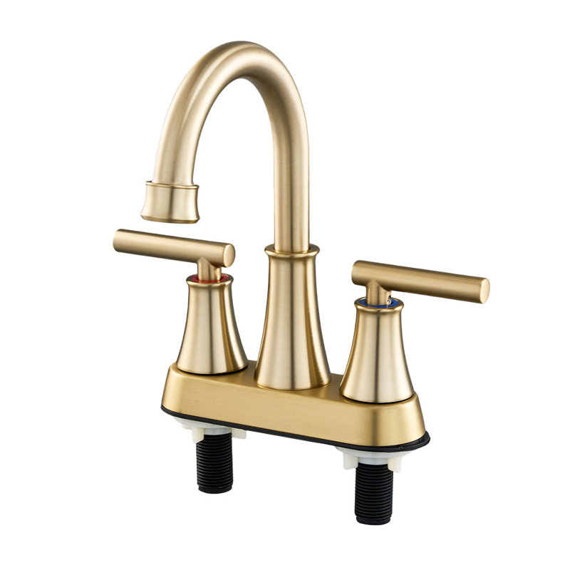 17 Stories Kitchen Faucet, Gold