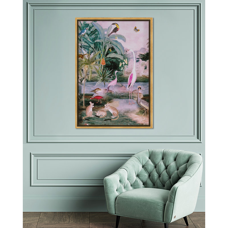 In the Tropics - Painting on Canvas