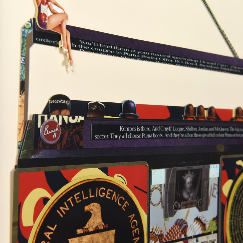 CIA Boombox - reproduction de cadre photo simple