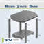 Table d'appoint extérieure 17 po 2 niveaux-871962006