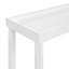 Ensemble de deux tables de bout rectangulaires en bois brun de 24 po avec tablette-102494087