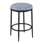 Tabouret de bar en métal Ebern Designs - gris durable tissé