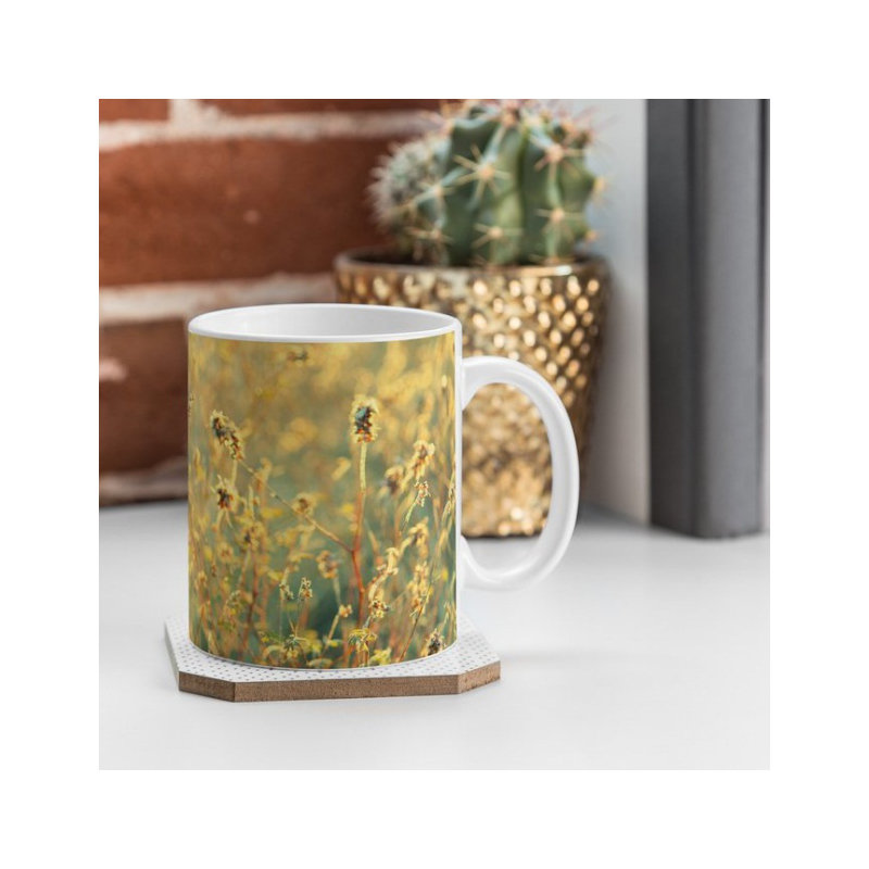 Grande tasse à café brillante