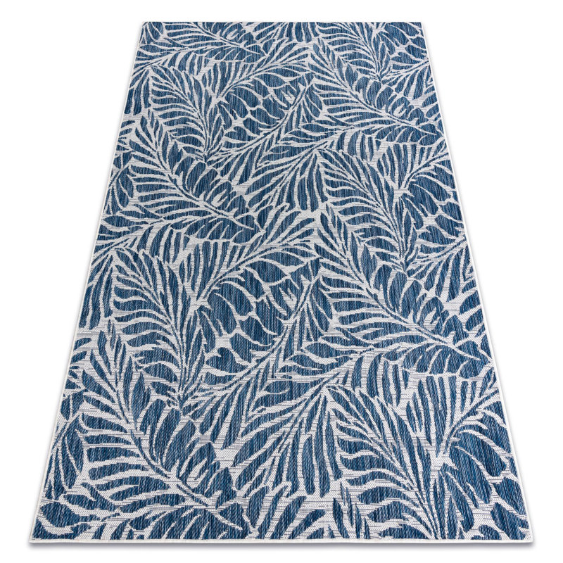 Aliyonna Floral Flatweave Area Rug, Rectangular 200 x 290cm