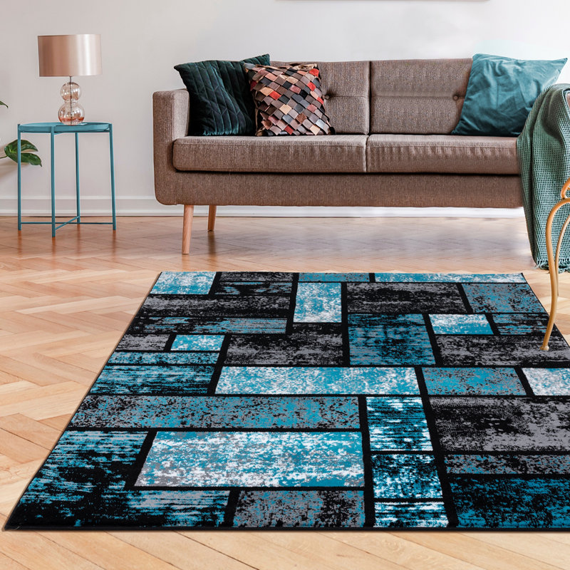 Catalan Geometric Indoor Rug, Rectangle 5'2" x 7'2"