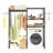 Maikki 57.0866 " Clothing Rack