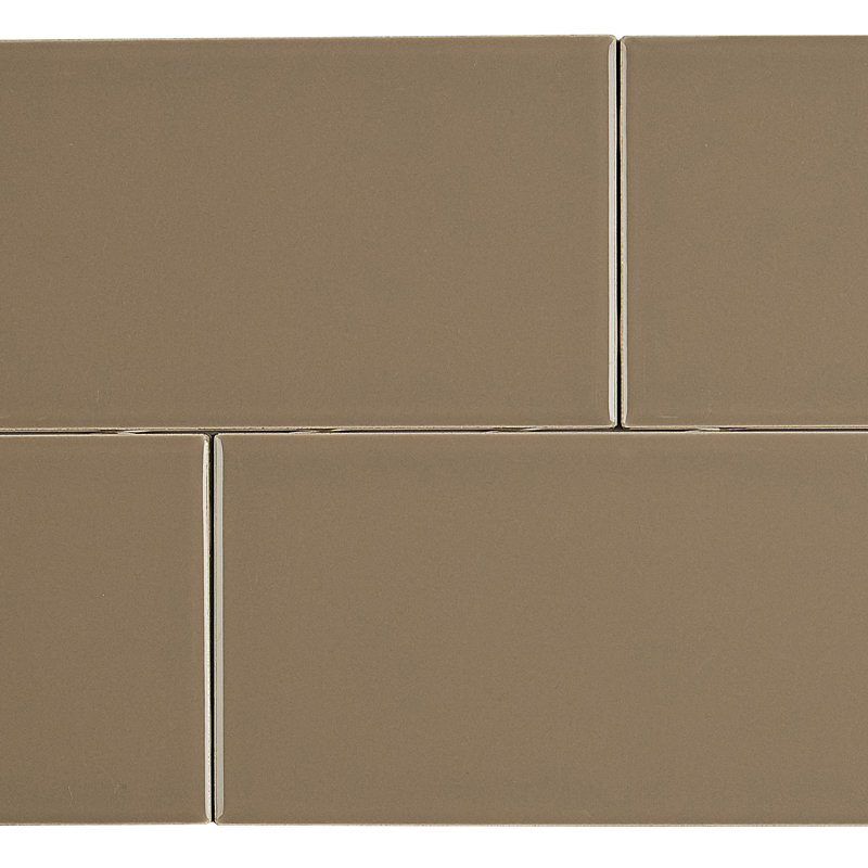 Berkeley 4" x 8" Ceramic Subway Tile, Elemental Tan