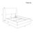 Dinapoli Upholstered Wingback Bed-838752870-838752893