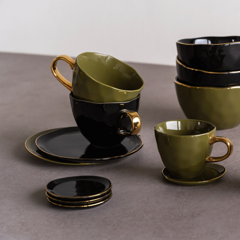 Good Morning Plate, Black