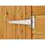 Powersheds 12 x 6ft Timber Tongue & Groove Pent Garden Shed, Double Doors