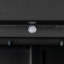 Armoire de rangement haute avec 2 portes et 4 cloisons pour séparer 5 espaces de rangement, conception maison / bureau-1437304067
