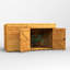 Powersheds 10 x 5ft Pent Timber Tongue & Groove Bike Shed