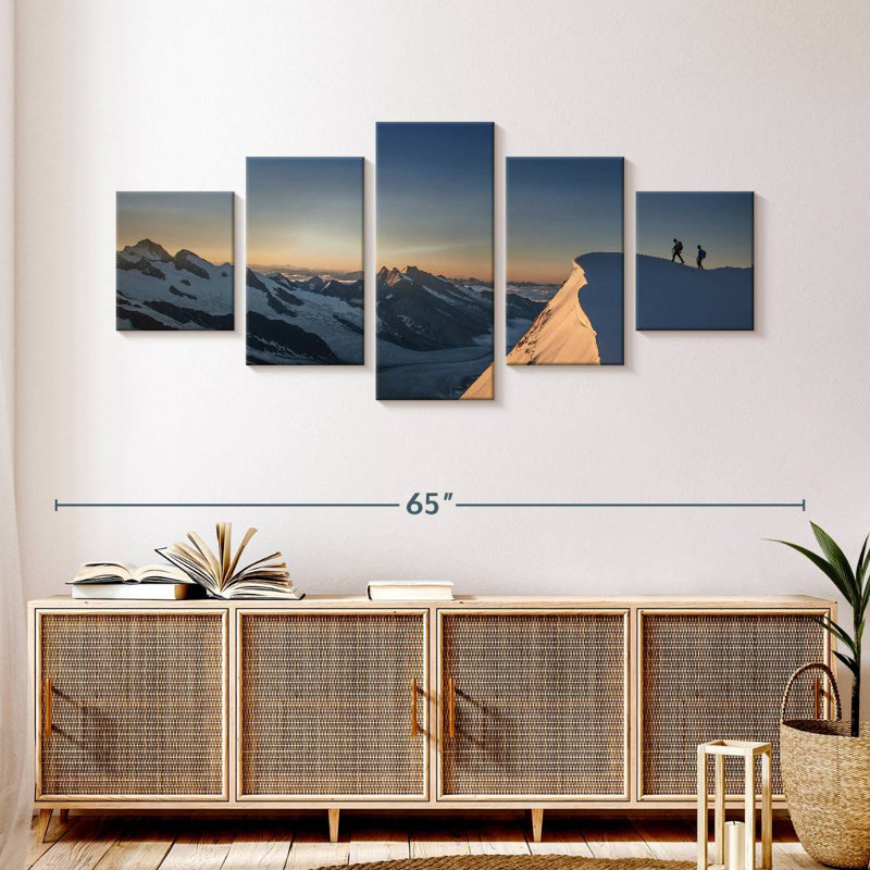 Jungfrau Summit, 24" H x 55" W