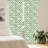 Palm Leaf Chevron Semi-Sheer Rod Pocket Curtain Panels-45208172