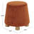 Round Chenille Ottoman-1159046817