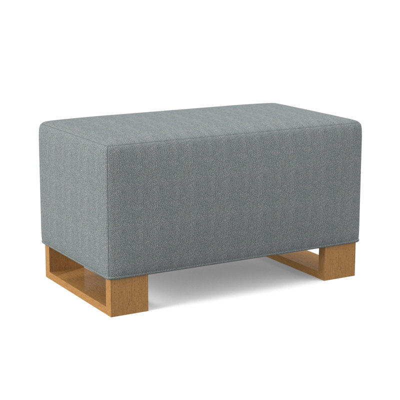 Repose-pieds, Ambre, Mélange de polyester Maya cyan