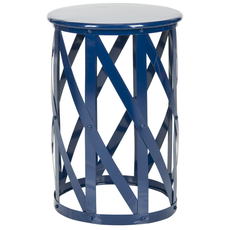 Tabouret d'appoint Cymble, Bleu marine
