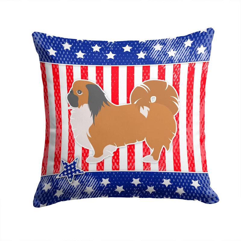 Coussin intérieur/extérieur Patriotic, H 14 po x l 14 po x P 3 po