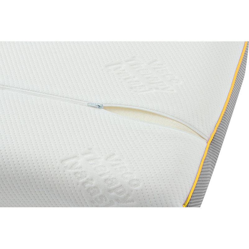 Visco Therapy Neck Pillow, White, White