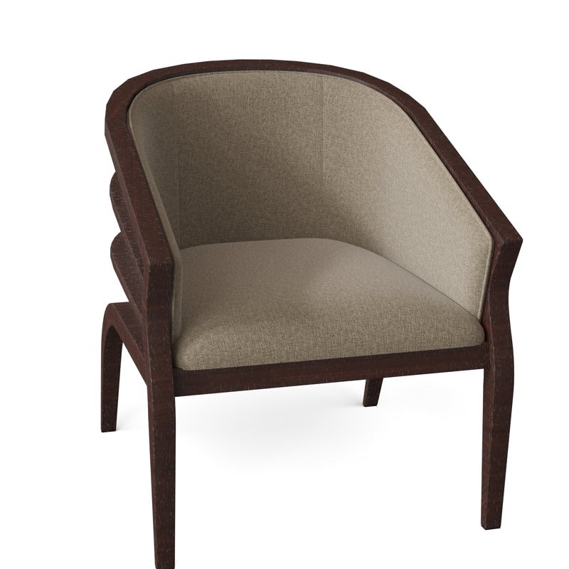 Lynnhaven Armchair, Espresso, Linen (3155 72)
