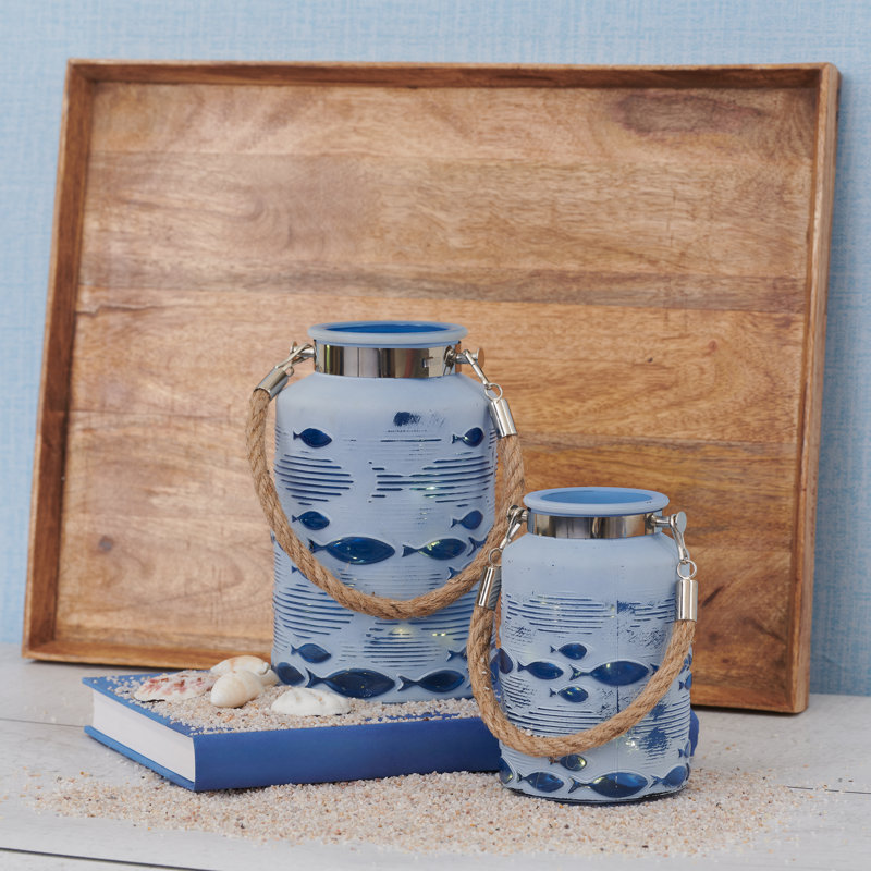 Blue Ocean Frost Hurricane Lg, H 6,5 po x l 3,94 po x P 3,94 po