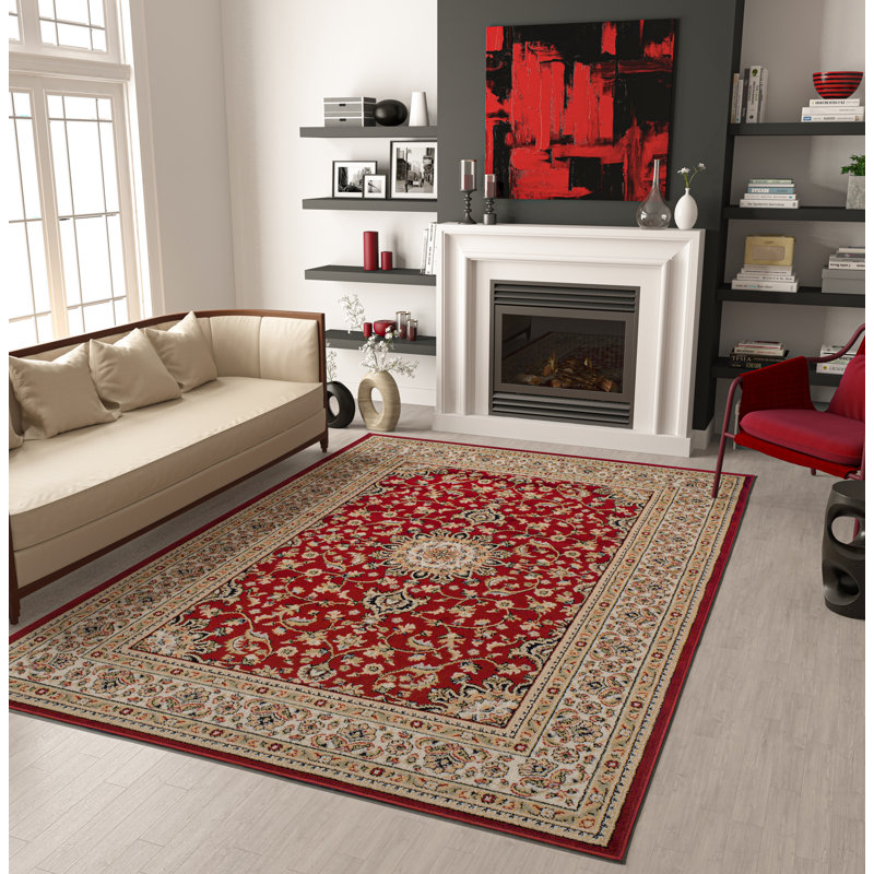 Wool Oriental Indoor / Outdoor Rug, Rectangle 5' x 8'