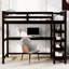 Lit mezzanine simple avec tablettes et tablette pour poste de travail-1715333172-1715333175