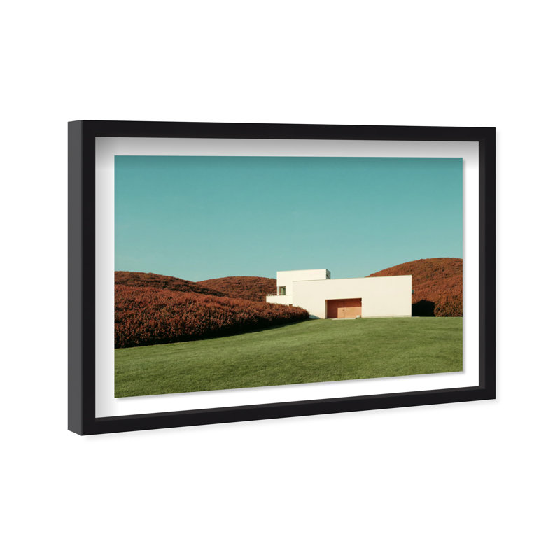 Surreal Architecture Print by Oliver Gal, 25.5"H x 17.5"W, Black Shadowbox