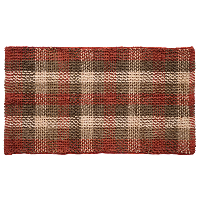 Shrewsbury Cotton Plaid Indoor Rug, Retangle 2'3" x 3'9"